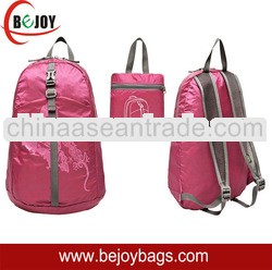 OEM promotional fold travel backpack bags
