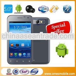 OMES 5.0" large touch screen android 4.0 S9082 carbon dual sim card mobile phone