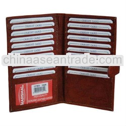 On The Way Leather Travel Card Holder