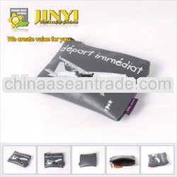 PU customized logo printing small promotional cosmetic bag