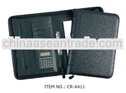 PU file holder bag