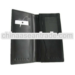 PU slim wallet and card holder