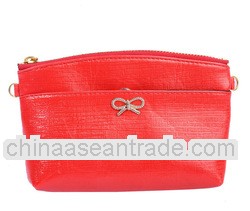 Paris designer leather hand purse PU hand bag