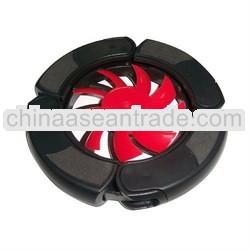 Plastic foldable fashionable cooler for laptop