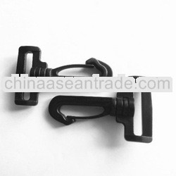 Plastic swivel snap hook for bags