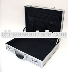 Platt luggage fabricated aluminum attache case