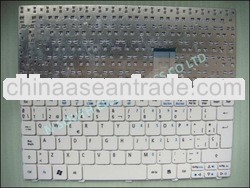 Promotion price keyboard for acer aspire one 532h ao532h spanish whtie