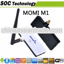 RK3188 TV BOX Quad Core MINI PC Android 4.2 2GB RAM 8GB ROM Bluetooth Mdole MOMI M1 WIFI HDMI 1080P