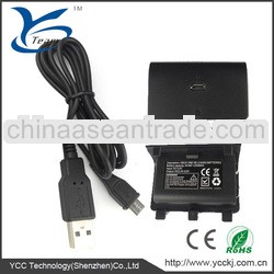Rechargeable battery pack and usb charger cable for Xbox One controller