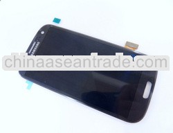 Replacment for samsung S3 i9300 i747 i535 T999 lcd+ digitizer assembly with frame
