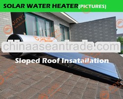 Rooftop Vacauum Tube High Pressure Solar Water Heater,Sloped Roof Integrated Heat Pipe Solar Water H