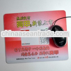 Rubber wrist mouse pad with PVC coating