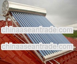 Safe Clean and Energy Saving Heat Pipe Solar Water Heate with Three Target Vacuum Tubes from Haining
