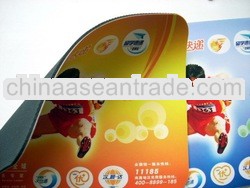 Shaped custom rubber mouse pad