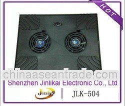 Shenzhen Hottest 2 fans mini slim electric radiator fan for 15inch laptop cooler