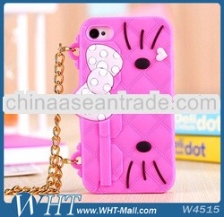 Silicone Purse Case Silicone Handbag Design Case For iPhone 5S 5G