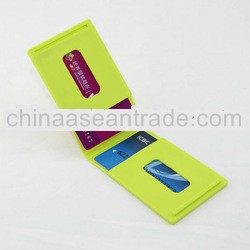 Silicone card holder with magnent, made in china