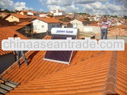 Solar water heater for south america