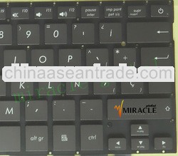 Spanish keyboard for ASUS UX31A Ultrabook black