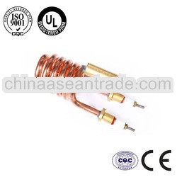 Spiral red copper electric heater with thread flange for faucet CS-HE-034