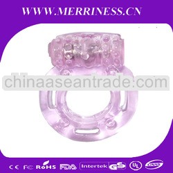 Strong vibration cock ring love ring sex toy for couple