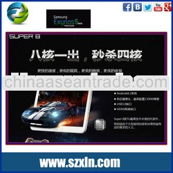 Super Eight Core 3G Phone Call with Android 4.2 GPS 8 inch Tablet PC Exynos 5 Octa 5410