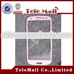 Supply all sorts glass front glass panel for samsung galaxy s3