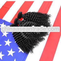 Tangle free&Hot style 100% unprocessed kinky curl kinky curl human hair malaysian kinky curl hai