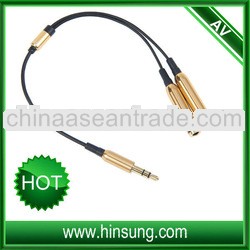The best metal 3.5mm audio splitter cable for audio device