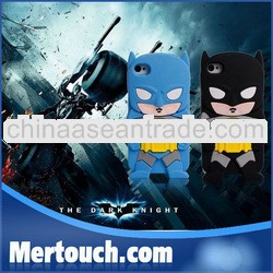 Thor Soft 3D Vedio Game Silicone Devil Batman Carton Case For iPhone 4 4S 5 For Samsung S3 S4 7100 S