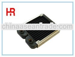 Tiny machine heat exchanger water cooling