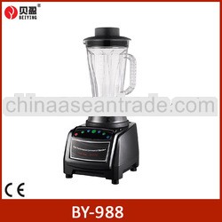Touched button commercial fruit blender with CE approval