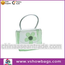 Transparent zipper closing pvc plastic packaging bag for blanket reversible