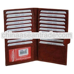 Travel Leather Credit Card Holder Wallet