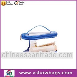 Travel kit makeup plastic transparent zipper pvc toy bag different printing