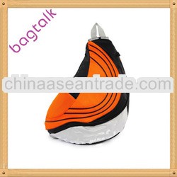 Triangle Sling/One Shoulder Strap Mesh Backpack