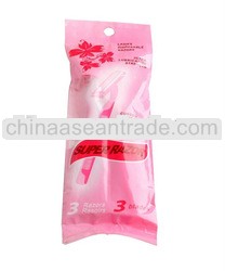 Triple Stainless Steel Blade Super Razor