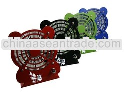 USB Panda shape metal high powered mini fan promotional gifts for students
