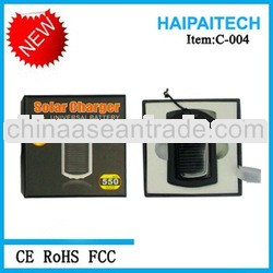 USB travel charger solar charger for cell phone Mobile Phone Mp3 Mp4 Camera CE Proved