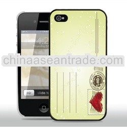 Unique design changeable postcards covers for iphone housing