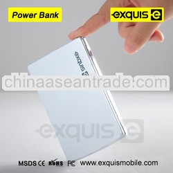 Universal, dual output 10000mah mobile power bank for smart phone and note