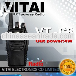 VT-C6 New Arrival Powerful UHF Portable Radio Walkie Talkie with 16 channels
