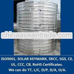 WTN series Vertical Stainless Steel Water Tank for Solar Heating System