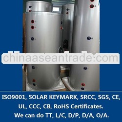 WTP-01-150 Stainless Steel Coil Heat Exchanger Water Tank with single copper coil for Solar Heating