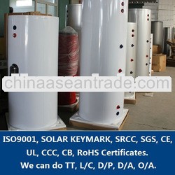 WTP-01 series Stainless Steel Pressurized Solar Water Tank with single copper coil for Solar Heating