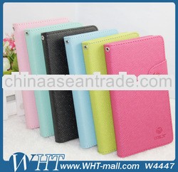 Wallet Style with Lanyard and Button Design Leather Cover Case for Sony Xperia Z1 L39H.for Xperia Z1
