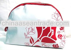 White Vinyl Cosmetics Makeup Bag fashion bum bags 2013 newly