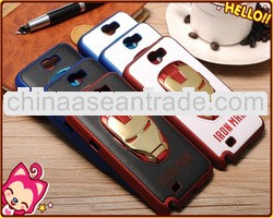 Wholesale For samsung s4 phone case Ironman 3D case For samsung note 2