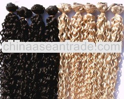 Wholesale best selling virgin brazilian kinky curly hair