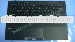 Wholesale price Laptop keyboard For SONY VPC-S series silver frame black RU layout 9Z.N3VSQ.10R